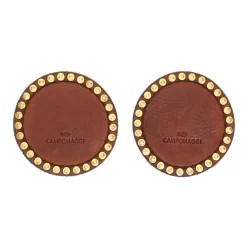Campomaggi CASA Set Of 2 Round Coasters> Casa