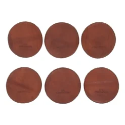 Campomaggi CASA Set Of 6 Round Coasters> Casa