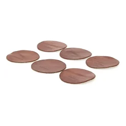 Campomaggi CASA Set Of 6 Round Coasters><noscript><img width=