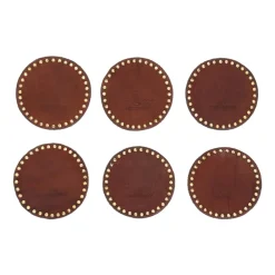 Campomaggi CASA Set Of 6 Round Coasters> Casa