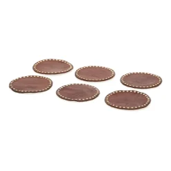 Campomaggi CASA Set Of 6 Round Coasters><noscript><img width=