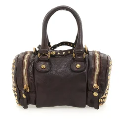 Campomaggi Studs Leather Bags> Handbags