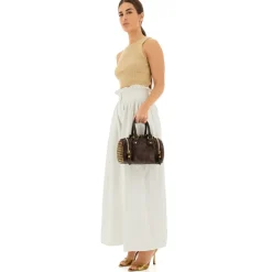 Campomaggi Studs Leather Bags> Handbags